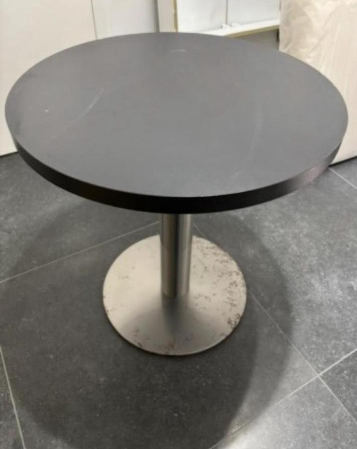 Ronde tafel, bar, lounge, café, professioneel kantoor, Huis en Inrichting, Tafels | Bijzettafels, Gebruikt, Rond, 60 cm of meer