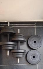Dumbbels 30kg, Sport en Fitness, Fitnessmaterialen, Ophalen, Zo goed als nieuw, Buik, Dumbbell