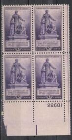 USA 1940 - 13th Amendment Issue (Lincoln) - pane of 4, Timbres & Monnaies, Timbres | Amérique, Envoi, Amérique du Nord