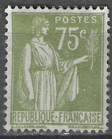 Frankrijk 1932/1933 - Yvert 284A - Type "Paix" - 75 c. (PF) beschikbaar voor biedingen