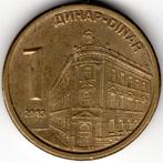 Servië : 1 Dinar 2013  KM#54  Ref 15869, Ophalen of Verzenden, Overige landen, Losse munt