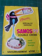 Samos fromage - publicité papier - 1964, Ophalen of Verzenden, Gebruikt, Overige typen