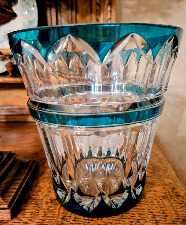 Vaas Val Saint Lambert, Verzamelen, Glas en Drinkglazen, Ophalen of Verzenden