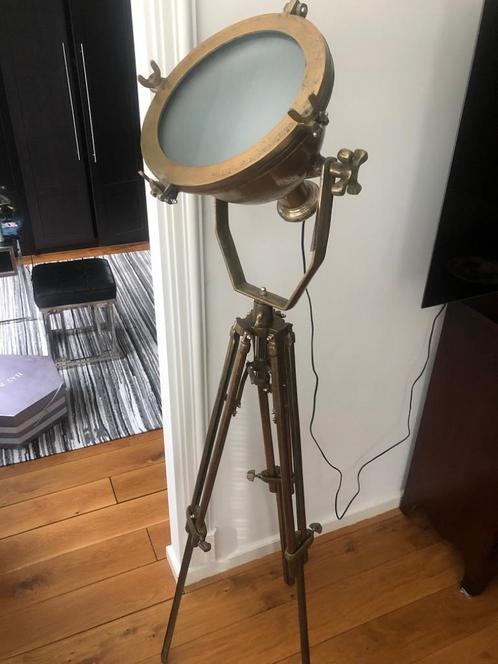 NIEUWE VLOERLAMP STAANDE LAMP Studio antiek koper Flamant, Huis en Inrichting, Woonaccessoires | Overige, Nieuw, Ophalen