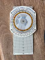 Pooley's CRP-1 1W flight computer met windarm (rekenschijf), Hobby en Vrije tijd, Cursusmateriaal, Ophalen of Verzenden, Zo goed als nieuw