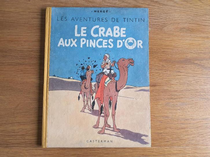 Tintin - Le Crabe aux Pinces d'Or - B1, Livres, BD, Utilisé, Une BD, Enlèvement ou Envoi