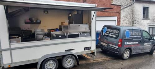 FOODTRUCK AANHANGWAGEN (FRIETZAAK), Zakelijke goederen, Horeca | Food, Snacks, Ophalen