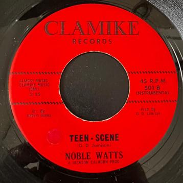 Noble Watts - Teen-Scene 7' Funk / Soul - " Popcorn '' beschikbaar voor biedingen
