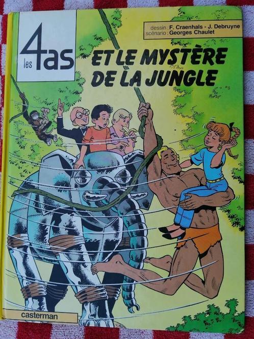 Bd Les 4 as et le mystère de la jungle, Boeken, Stripverhalen, Verzenden
