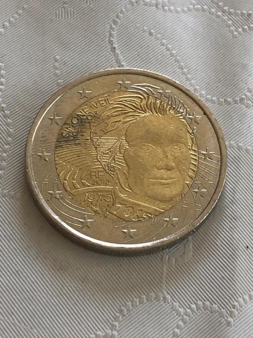Gebruikte Franse herdenkingsmunt van 2 euro 2018 in goede st, Postzegels en Munten, Munten | Europa | Euromunten, Losse munt, 2 euro
