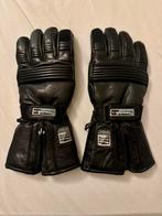 Zwarte leren winter handschoenen - maat M, Motoren, Ophalen of Verzenden, Handschoenen