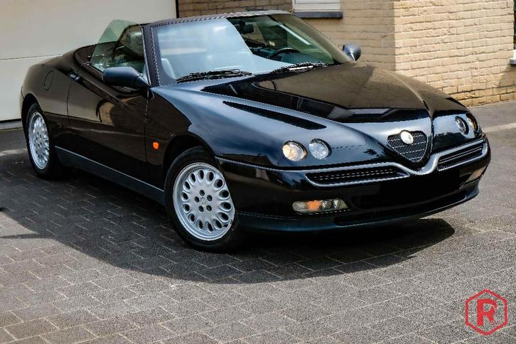 Alfa Romeo Spider 2.0 16V Twin Spark 150pk 1997 Windscherm, Auto's, Alfa Romeo, Bedrijf, Te koop, Spider, Boordcomputer, Elektrische ramen