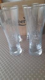 4 verres de Carlsberg 0,3 l en bon état, Collections, Comme neuf, Enlèvement ou Envoi, Verre à bière