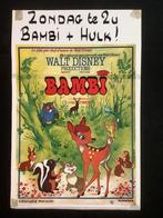 BAMBI  filmposter  36-54 cm, Collections, Posters & Affiches, Enlèvement ou Envoi