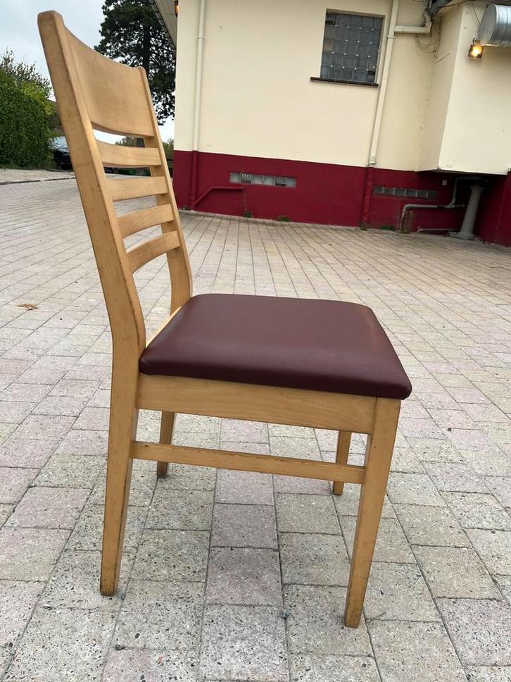 Lot de chaises, Huis en Inrichting, Stoelen, Zo goed als nieuw, Hout, Grijs, Ophalen