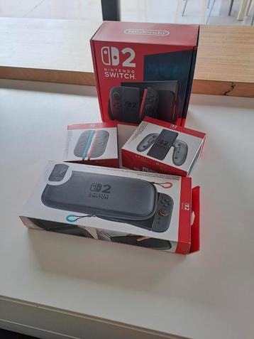 Nouvelle Nintendo Switch 2 + 2 manettes + pochette, Enlèvement ou Envoi, Neuf