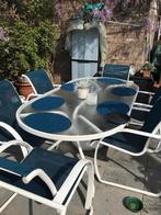 Te koop, Tuin en Terras, Tuinsets en Loungesets, Ophalen, Zo goed als nieuw, 6 zitplaatsen