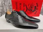 Klassieke zwarte Jeffery West herenschoenen - Mt 43 (9UK), Jeffery West, Verzenden, Zwart, Nieuw