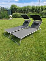 2 opvouwbare tuinstoelen, Ophalen of Verzenden, Gebruikt