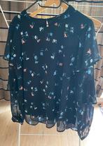 Donkerblauwe blouse met lange mouwen - maat xl, Kleding | Dames, Blouses en Tunieken, Blauw, Ophalen of Verzenden, Zo goed als nieuw