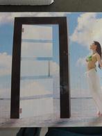 Deurgrepen set rond voor glazen deur - inox - trekker, Ophalen of Verzenden, Nieuw, Metaal, Binnendeur