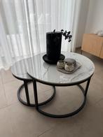 Marmeren duo salontafels, Huis en Inrichting, Ophalen, Nieuw, Rond