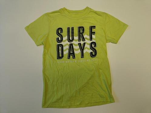 T-shirt fluo geel Surf Days 146/152, Enfants & Bébés, Vêtements enfant | Taille 146, Comme neuf, Garçon ou Fille, Chemise ou À manches longues