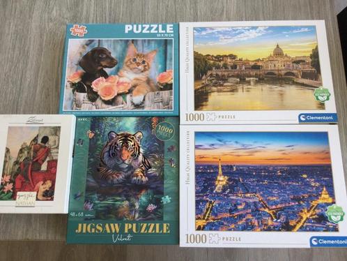 Puzzels, Hobby en Vrije tijd, Denksport en Puzzels, Zo goed als nieuw, Legpuzzel, 500 t/m 1500 stukjes, Ophalen