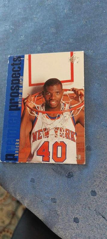 NBA/Basketbalkaart/Walter McCarty / Knicks / 1996