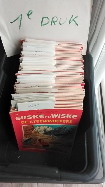 Suske en wiske  eerste drukken vanaf nr 130. beschikbaar voor biedingen