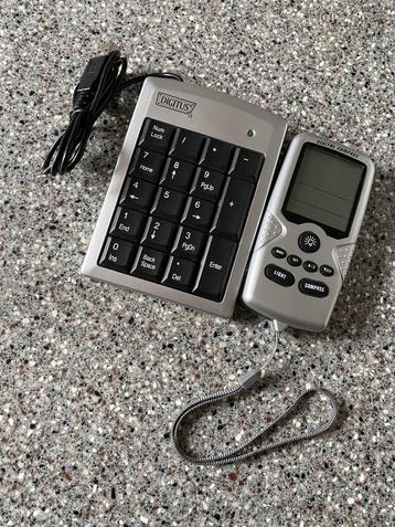 USB numeriek toetsenbord Digitus digitale kompas/thermometer beschikbaar voor biedingen