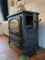 EFEL houtkachel op glazen voetjes, Huis en Inrichting, Ophalen, Houtkachel