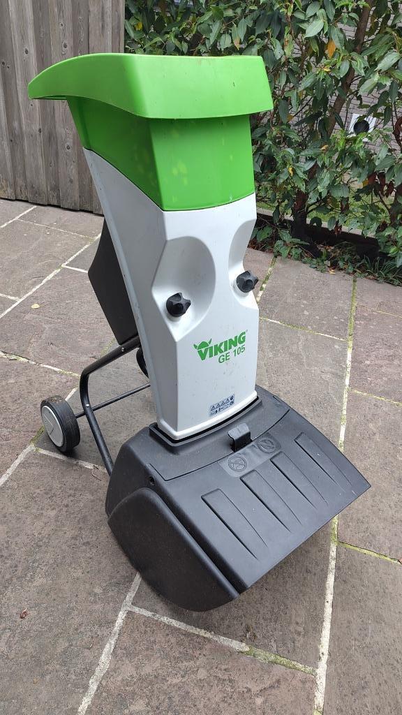 Hakselaar/versnipperaar Viking GE 105, Tuin en Terras, Hakselaars, Gebruikt, Elektrisch, Ophalen
