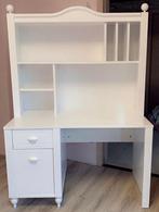 Bureau blanc À VENDRE, Maison & Meubles, Enlèvement, Réglable en hauteur, Utilisé, Bureau