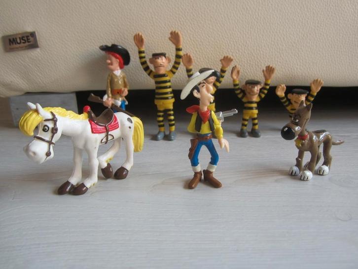 Lot de figurines Lucky Luke, Verzamelen, Stripfiguren, Zo goed als nieuw, Beeldje of Figuurtje, Overige figuren, Ophalen of Verzenden