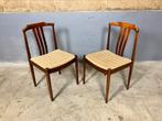 2 Vintage mid century stoel Deens Design retro, Maison & Meubles, Chaises, Retro vintage mid century Deens Design, Tissus, Utilisé