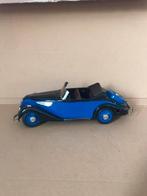 Schuco BMW 327 cabriolet blauw/zwart oldtmer1:18 nog 7, Hobby en Vrije tijd, Verzenden, Auto