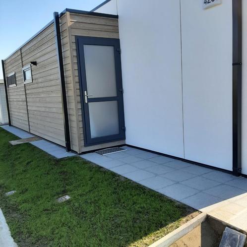 Chalet van 65 m2 op 500 m van de zee in Wenduine, Caravans en Kamperen, Stacaravans, Ophalen