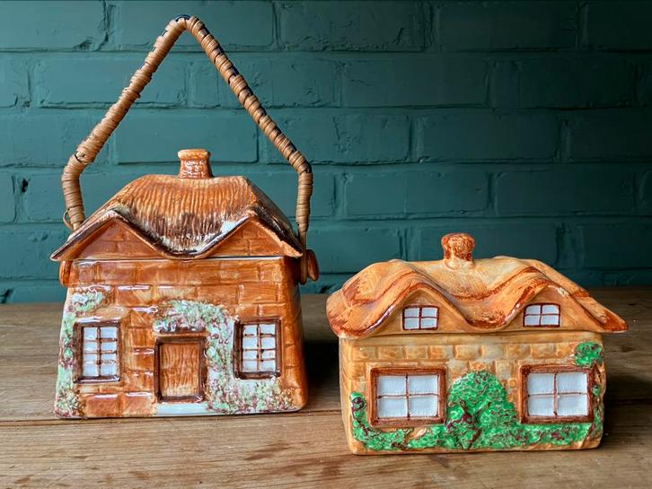 Cottage ware Price Kensington Made in England koekjestrommel, Antiek en Kunst, Antiek | Keramiek en Aardewerk, Ophalen