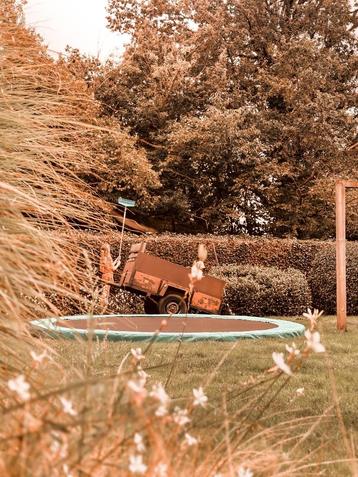 Inbouw trampoline kadee pro inground 4m30 - gereserveerd, Enlèvement, Utilisé