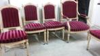 Canapé Louis 16 avec 6 chaises, Maison & Meubles, Enlèvement ou Envoi