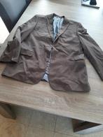 Angelo litrico bruin gestreept kostuumjas 52, Kleding | Heren, Kostuums en vesten, Maat 52/54 (L), Bruin, Angelo Litrico, Ophalen of Verzenden