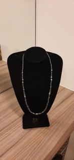 Halsketting, Handtassen en Accessoires, Kettingen, Ophalen of Verzenden, Nieuw, Grijs, Overige materialen