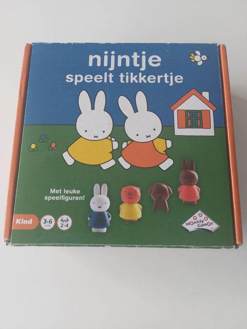 Gezelschapsspel: Nijntje speelt tikkertje. Volledig., Kinderen en Baby's, Speelgoed | Educatief en Creatief, Gebruikt, Ontdekken