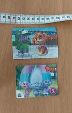 2 kleine kinderpuzzels, Ophalen of Verzenden, 10 tot 50 stukjes, Gebruikt