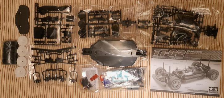 Tamiya TT02 chassis, Hobby en Vrije tijd, Modelbouw | Radiografisch | Auto's, Nieuw, Auto onroad, Elektro, Ophalen