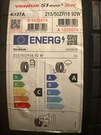 2 pneus été hankook 215/50/18 92W nouveaux, Auto-onderdelen, Banden en Velgen, Ophalen, 18 inch, 215 mm, Band(en)