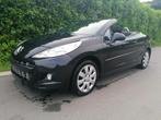 Peugeot 207 CC 1.6i  CT+CAR-PASS OK  111319 km, Auto's, Voorwielaandrijving, Stof, 4 cilinders, Zwart