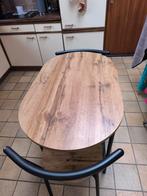 Keukentafel voor twee personen., Huis en Inrichting, Ophalen, Ovaal