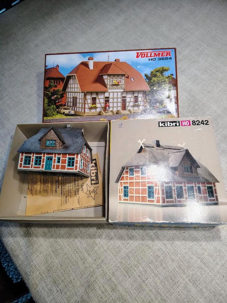Vollmer HO 3654 en Kibri HO 8242, Hobby en Vrije tijd, Modeltreinen | H0, Nieuw, Brug, Tunnel of Gebouw, Gelijkstroom of Wisselstroom